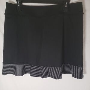 The LPGA Collection Golfing Black Skirt Sz L